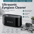 48kHz Ultrasonic Cleaner Machine for Eyeglasses, Jewelry, Watches & Small Essentials