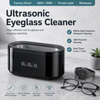 48kHz Ultrasonic Cleaner Machine for Eyeglasses, Jewelry, Watches & Small Essentials