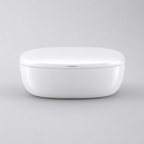 Portable Ultrasonic Retainer Cleaner for Dentures, Mouth Guards & Jewelry